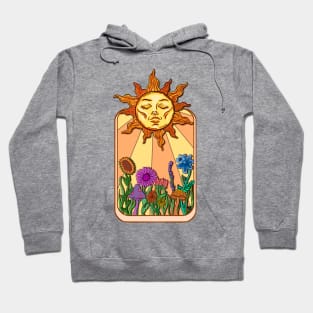 Keep on Growing 70s inspired design Hoodie